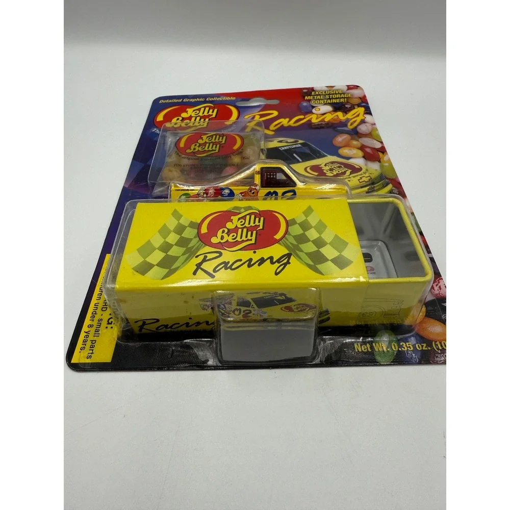 Jelly Belly Racing Jim Inglebright #02 NASCAR Truck‎ Diecast Metal Tin Set 2000